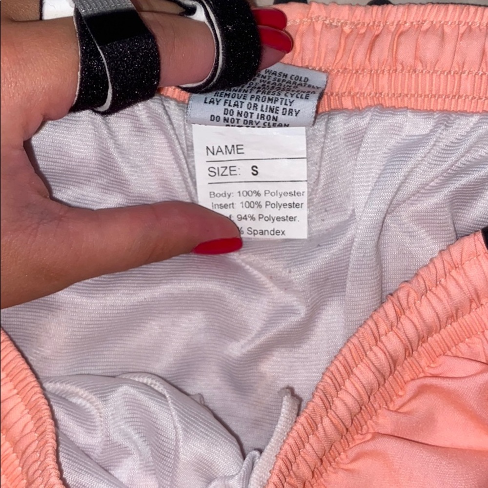 Patterned Varsity Athletic Shorts - image 4